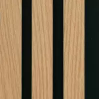 Lamelový panel MODERN LINE NORMAL Oak Black 12x122x2650mm