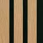 Lamelový panel MODERN LINE NORMAL Oak Black 12x122x2650mm