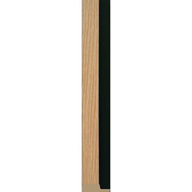 Dokončovacia lišta ľavá MODERN NORMAL dub čierny  2.65m