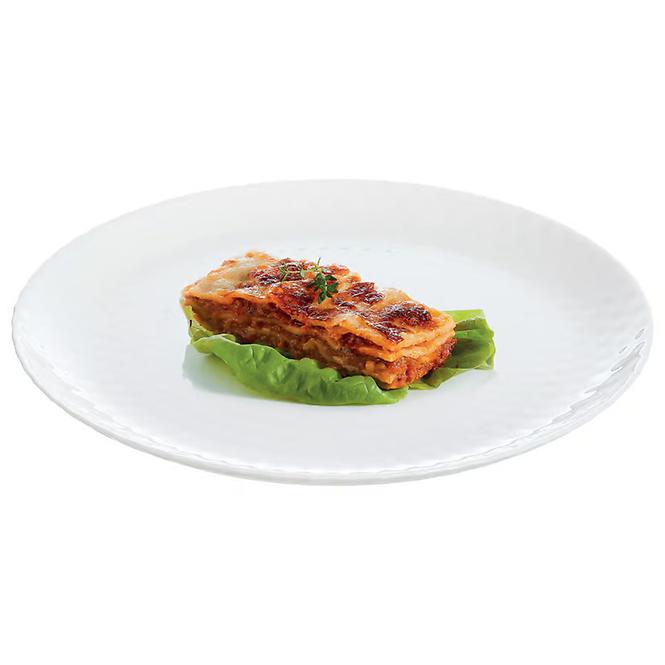 Jedálenský tanier 25 cm Pampille biely
