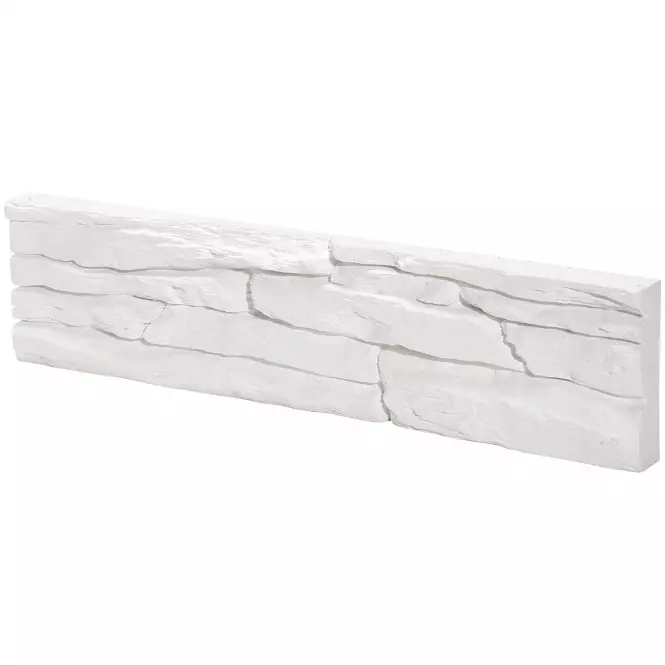 Sadrový kameň Barbados 1 white