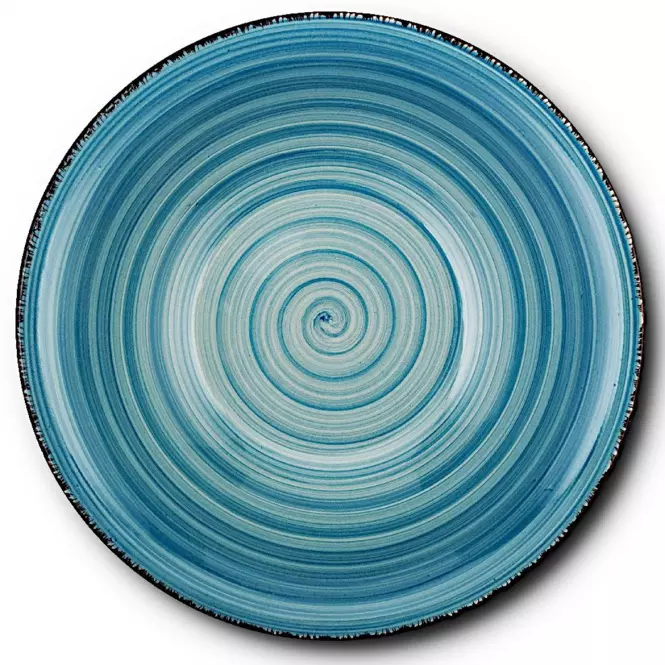 Jedálenský tanier "Line faded blue", 21 cm,2