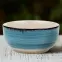 Keramická miska "Lines faded blue" na cereálie, 14 cm,3