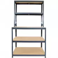 Regál kovový skladovací R200 Multi 180x100x30 - 100/200 kg