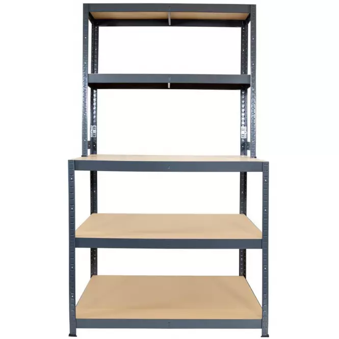 Regál kovový skladovací R200 Multi 180x100x30 - 100/200 kg