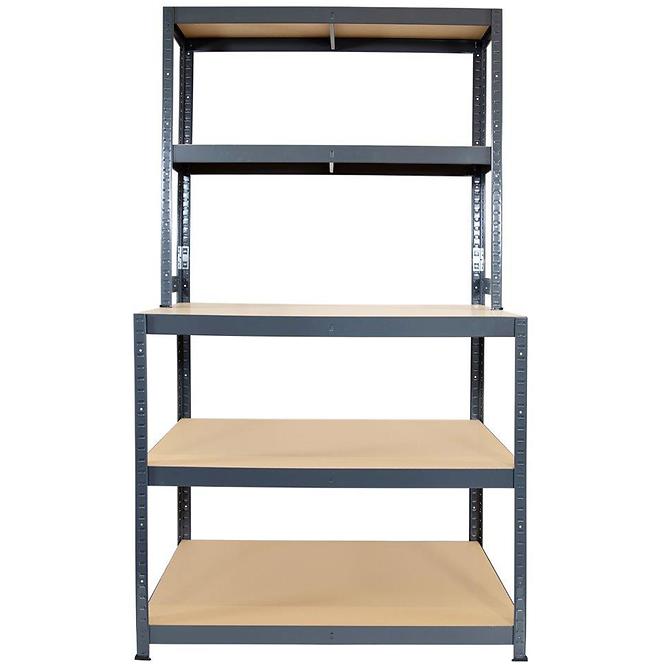 Regál kovový skladovací R200 Multi 180x100x30 - 100/200 kg
