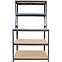 Regál kovový skladovací R200 Multi 180x100x30 - 100/200 kg