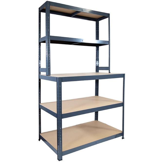 Regál kovový skladovací R200 Multi 180x100x30 - 100/200 kg