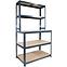 Regál kovový skladovací R200 Multi 180x100x30 - 100/200 kg,2