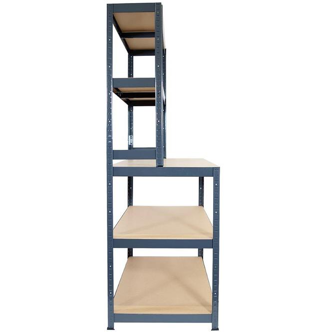 Regál kovový skladovací R200 Multi 180x100x30 - 100/200 kg