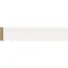 Podlahová lišta MDF Classic 60 Biela 2.2m,2