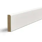 Podlahová lišta MDF Classic 60 Biela 2.2m