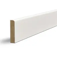 Podlahová lišta MDF Classic 60 Biela 2.2m