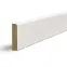 Podlahová lišta MDF Classic 60 Biela 2.2m