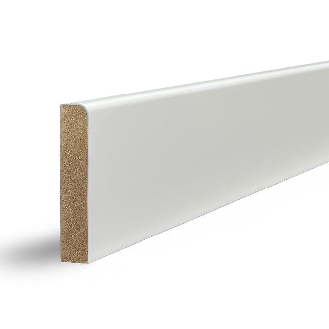 Podlahová lišta MDF Classic 80 Biela 2.2m