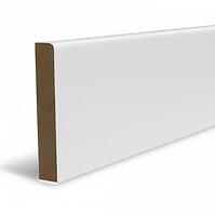Podlahová lišta MDF Classic 100 Biela 2.2m