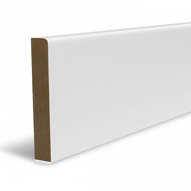 Podlahová lišta MDF Classic 100 Biela 2.2m