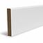 Podlahová lišta MDF Classic 100 Biela 2.2m