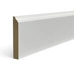 Podlahová lišta MDF Classic 100 Biela Frez 2.2m