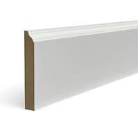 Podlahová lišta MDF Classic 100 Biela Frez 2.2m