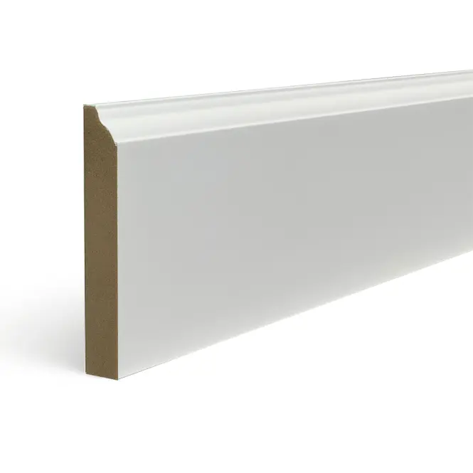 Podlahová lišta MDF Classic 100 Biela Frez 2.2m