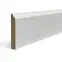 Podlahová lišta MDF Classic 100 Biela Frez 2.2m