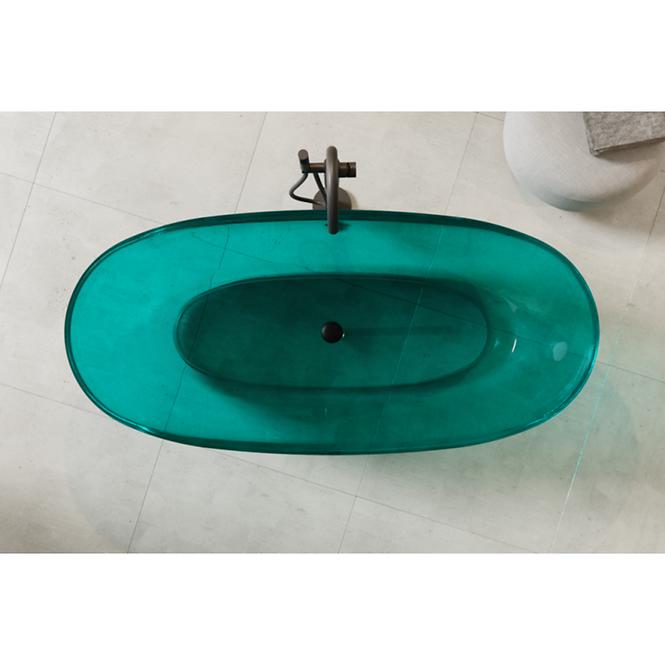 Voľne stojaca vaňa Mexa 170/78 Ocean Breeze sifón klik-klak chróm
