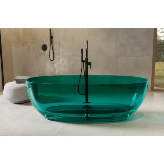 Voľne stojaca vaňa Mexa 170/78 Ocean Breeze sifón klik-klak chróm