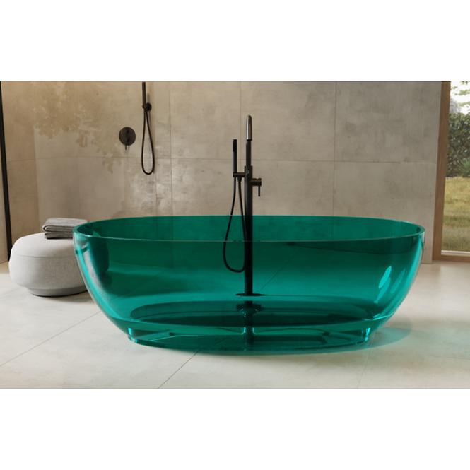 Voľne stojaca vaňa Mexa 170/78 Ocean Breeze sifón klik-klak chróm