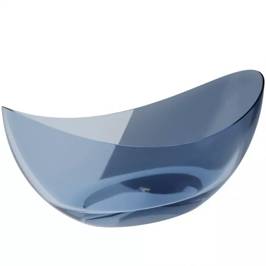 Fotografia produktu: Voľne stojaca vaňa Axya 180/80 Blue Wave sifón klik-klak chróm