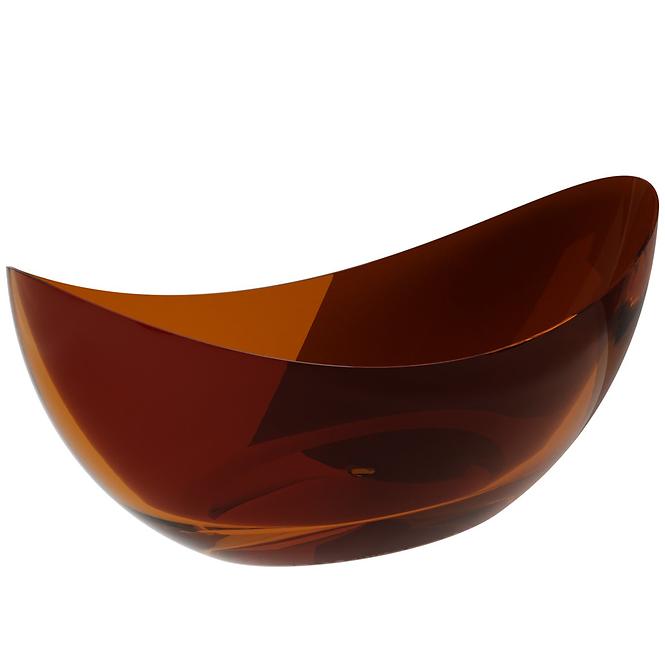 Voľne stojaca vaňa Axya 180/80 Earth Rust sifón klk-klak chróm
