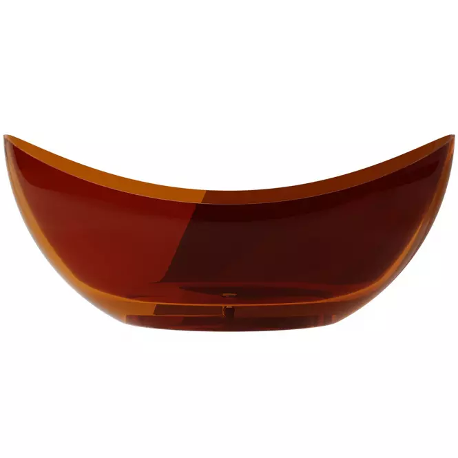 Voľne stojaca vaňa Axya 180/80 Earth Rust sifón klk-klak chróm