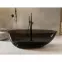 Voľne stojaca vaňa Xara 160/75 Carbon Grey sifón klik-klak čierna mat,6