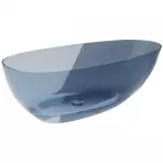 Voľne stojaca vaňa Xara 160/75 Ocean Breeze sifón klik-klak chróm
