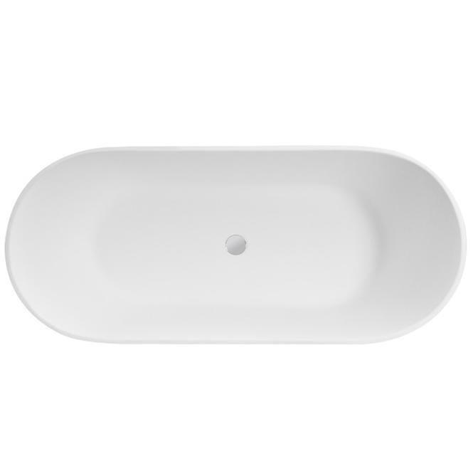 Voľne stojaca vaňa Moya 160/70 sifón klik-klak chróm,2