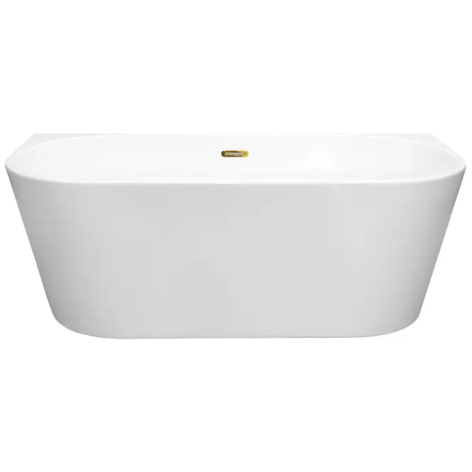Voľne stojaca vaňa nástenná Vica New 160/80 + sifón klik-klak čistený z hora s prepadom štrbinovým slim čierny,2