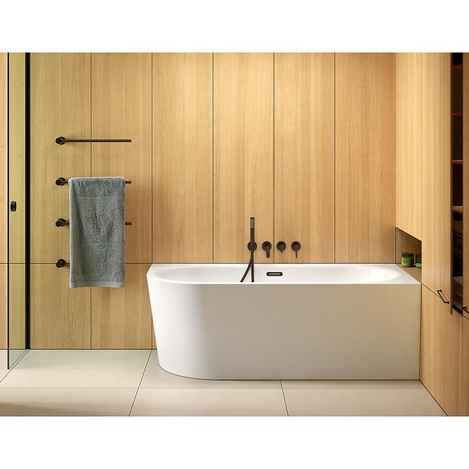 Voľne stojaca vaňa nástenná Avita A-Line 160P + sifón klik-klak chróm,9