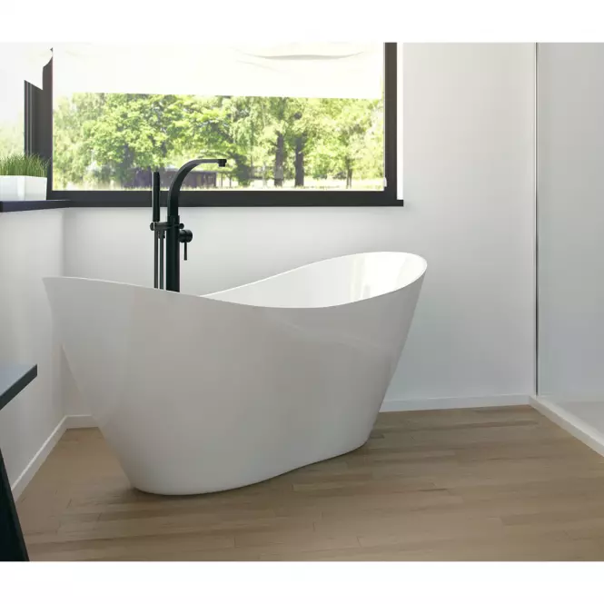 Voľne stojaca vaňa Viya 170/72 + sifón klik-klak chróm