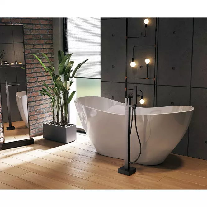 Voľne stojaca vaňa Viya 170/72 + sifón klik-klak chróm
