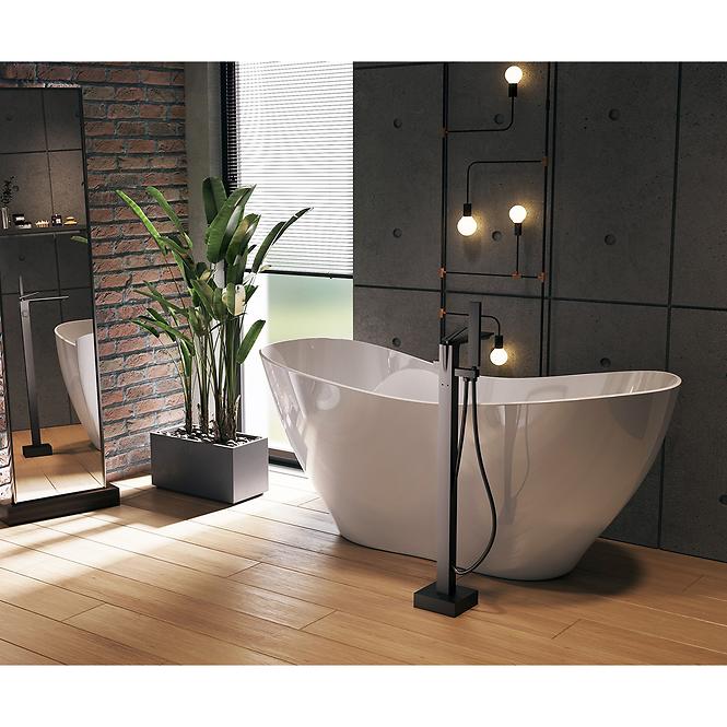 Voľne stojaca vaňa Viya 170/72 + sifón klik-klak chróm,7