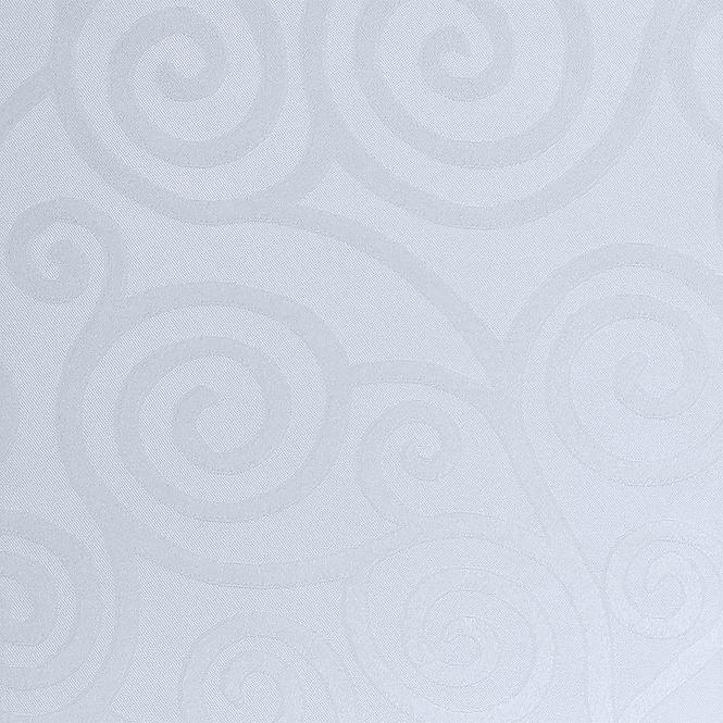 Obrus Slimák biela 80x80 cm odolný voči škvrnám