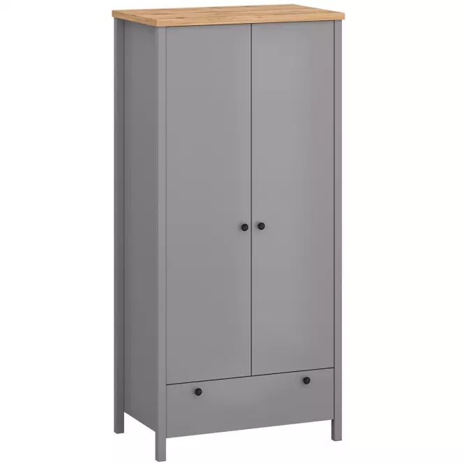 Skriňa 2D1S Melini Gray H