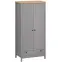 Skriňa 2D1S Melini Gray H