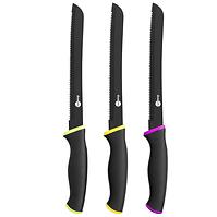 Nôž na chlieb 20 cm, mix farieb