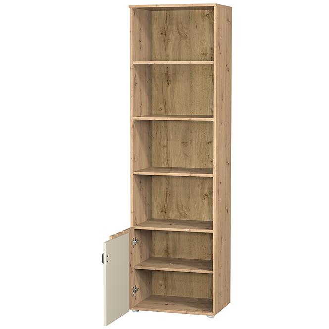 Regál 1d Camari Dub Artisan/Casmhere