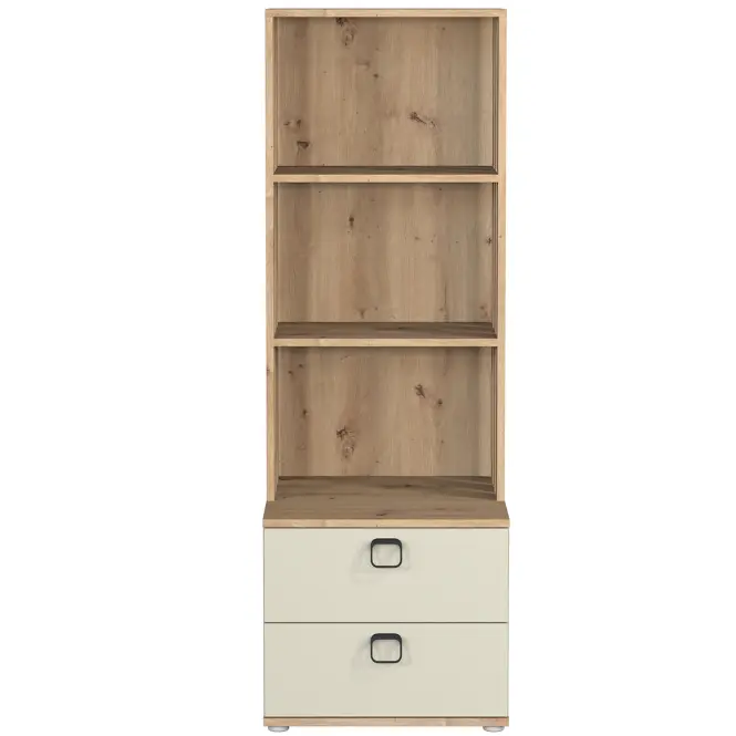 Regál 2s Camari Dub Artisan/Kašmír,3