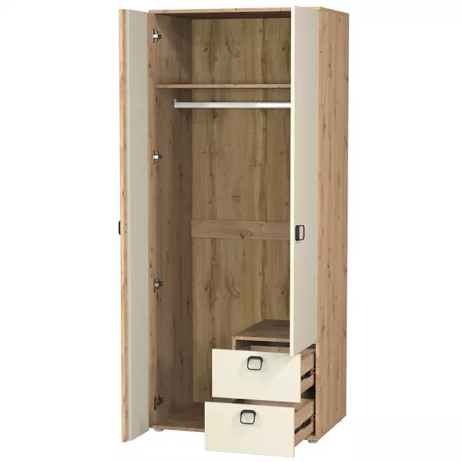 Skriňa 2D2S Camari dub Artisan/Casmhere