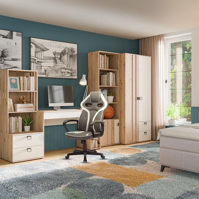 Skriňa 1D Camari dub Artisan/Casmhere
