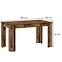 Stôl Oldwood 138X76X80 old style,2