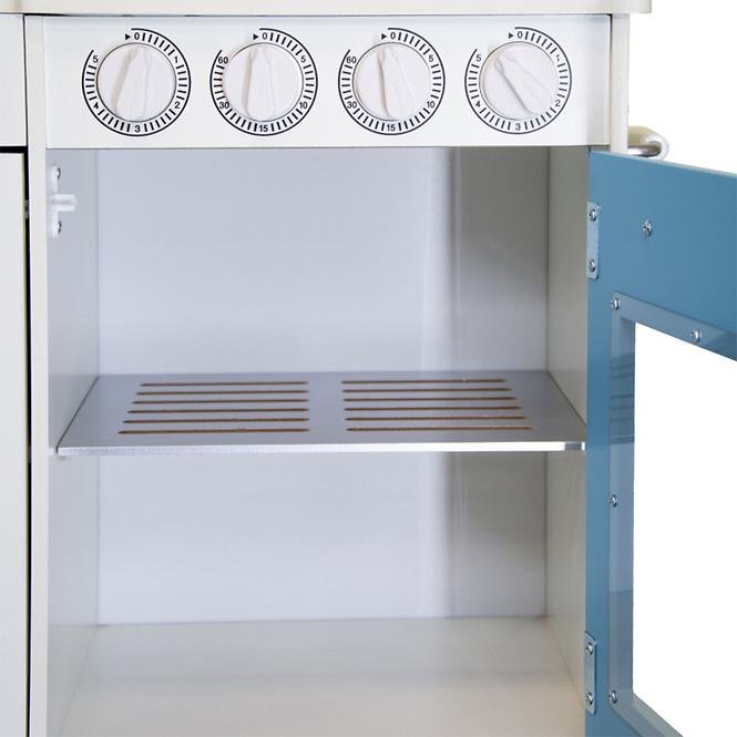 Kuchynka pre deti Little Foodies Mint-Blue